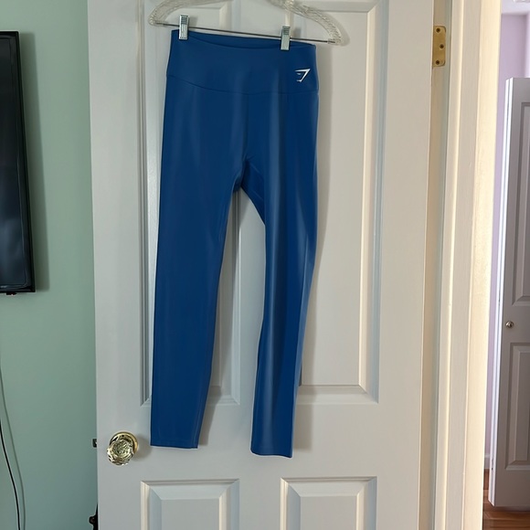 Gymshark Training Leggings Blue Size Large - Picture 1 of 8